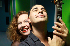 Sarah Jane Morris e
                                Antonio Forcione